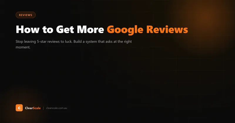 Five gold stars on a Google Business Profile review for an Australian trade business